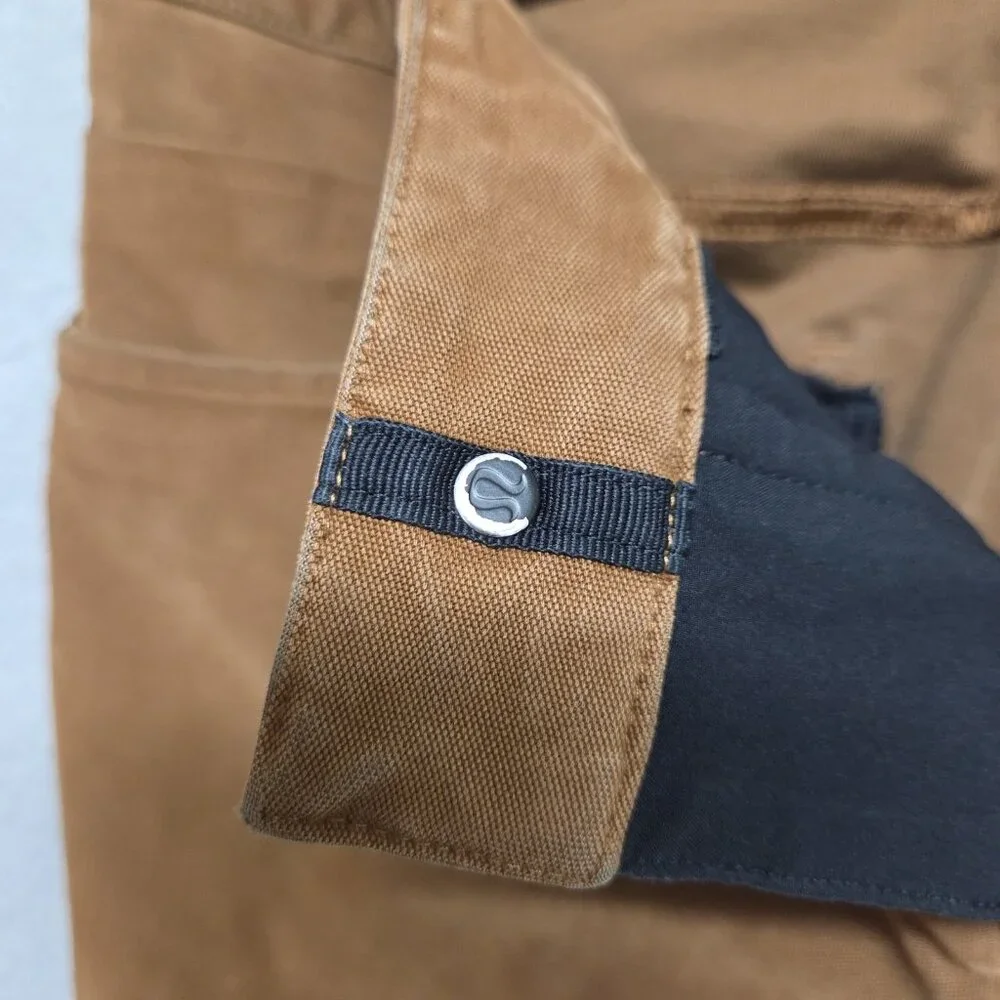 Lululemon Pants Mens 28x29 Copper Brown ABC Slim Fit Five Pocket Chino Utilitech